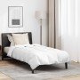 Juego de Edredón con almohada 2 pcs Blanco 155 x 200 cm Plumas