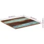 Square solid recycled wood table top 80x80 cm 25-27 mm by vidaXL, Table tops - Ref: Foro24-286062, Price: 118,70 €, Discount: %