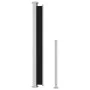 Retractable black side awning for patio 200x300 cm by vidaXL, Umbrellas - Ref: Foro24-313411, Price: 99,92 €, Discount: %