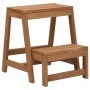 Taburete con peldaños plegable madera maciza de abeto de vidaXL, Taburetes escaleras - Ref: Foro24-315299, Precio: 64,40 €, D...