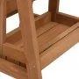 Taburete con peldaños plegable madera maciza de abeto de vidaXL, Taburetes escaleras - Ref: Foro24-315299, Precio: 64,40 €, D...
