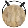 Küchenhocker 2 Einheiten aus massivem Mangoholz 66 cm von vidaXL, Küchenhocker - Ref: Foro24-321962, Preis: 144,95 €, Rabatt: %