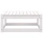 2-teiliges Gartenmöbel-Set mit Kissen aus weißem Kiefernholz von vidaXL, Modulare Sofas für den Außenbereich - Ref: Foro24-80...