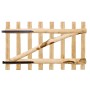 Puerta para valla madera de avellano 100x60 cm