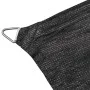 Toldo de vela cuadrado HDPE 3,6x3,6 m gris antracita de vidaXL, Sombrillas - Ref: Foro24-42277, Precio: 37,30 €, Descuento: %