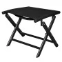 Folding footrest in black aluminum and textilene by vidaXL, Folding stools and chairs - Ref: Foro24-41742, Price: 60,27 €, Di...