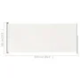 Toldo lateral retráctil de jardín crema 180x500 cm de vidaXL, Sombrillas - Ref: Foro24-313406, Precio: 94,51 €, Descuento: %