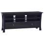 Möbel für TV aus massivem Mahagoniholz in Schwarz Kaffee 100x30x45 cm von vidaXL, TV-Möbel - Ref: Foro24-288305, Preis: 164,3...