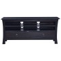 Möbel für TV aus massivem Mahagoniholz in Schwarz Kaffee 100x30x45 cm von vidaXL, TV-Möbel - Ref: Foro24-288305, Preis: 164,3...