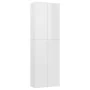 Büroschrank aus glänzend weißem Sperrholz, 60 x 32 x 190 cm von vidaXL, Aktenschränke - Ref: Foro24-800303, Preis: 187,56 €, ...