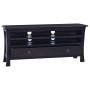 Möbel für TV aus massivem Mahagoniholz in Schwarz Kaffee 100x30x45 cm von vidaXL, TV-Möbel - Ref: Foro24-288305, Preis: 164,3...
