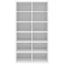 Weißer Schuhschrank aus Sperrholz, 54 x 34 x 100,5 cm von vidaXL, Schuhregale und Schuhorganisatoren - Ref: Foro24-800396, Pr...
