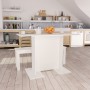 Esstisch aus weißem Sperrholz, 110 x 60 x 75 cm von vidaXL, Küchen- und Esstische - Ref: Foro24-800243, Preis: 58,82 €, Rabat...