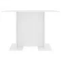 Esstisch aus weißem Sperrholz, 110 x 60 x 75 cm von vidaXL, Küchen- und Esstische - Ref: Foro24-800243, Preis: 57,87 €, Rabat...