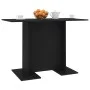 Esstisch aus schwarzem Sperrholz, 110 x 60 x 75 cm von vidaXL, Küchen- und Esstische - Ref: Foro24-800244, Preis: 63,94 €, Ra...