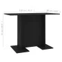 Esstisch aus schwarzem Sperrholz, 110 x 60 x 75 cm von vidaXL, Küchen- und Esstische - Ref: Foro24-800244, Preis: 63,94 €, Ra...