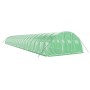 Greenhouse with green steel structure 88 m² 22x4x2 m by vidaXL, Greenhouses - Ref: Foro24-3188070, Price: 918,52 €, Discount: %