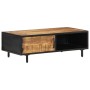 Mesa de centro de madera de mango rugosa 105x50x35 cm de vidaXL, Mesas de centro - Ref: Foro24-288471, Precio: 148,36 €, Desc...