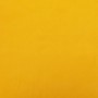 Reposapiés de terciopelo amarillo 78x56x32 cm