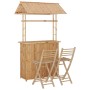Bamboo 3-Piece Bar Set by vidaXL, Garden sets - Ref: Foro24-341741, Price: 583,51 €, Discount: %