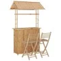 Bamboo 3-Piece Bar Set by vidaXL, Garden sets - Ref: Foro24-341741, Price: 719,30 €, Discount: %