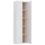 Weißer Büroschrank aus Sperrholz, 60 x 32 x 190 cm von vidaXL, Aktenschränke - Ref: Foro24-800297, Preis: 133,27 €, Rabatt: %