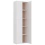 Weißer Büroschrank aus Sperrholz, 60 x 32 x 190 cm von vidaXL, Aktenschränke - Ref: Foro24-800297, Preis: 97,77 €, Rabatt: %