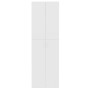 Weißer Büroschrank aus Sperrholz, 60 x 32 x 190 cm von vidaXL, Aktenschränke - Ref: Foro24-800297, Preis: 97,77 €, Rabatt: %