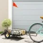 Fahrradanhänger aus schwarzem Eisen, 122 x 53 x 31 cm von vidaXL, Fahrradanhänger - Ref: Foro24-94201, Preis: 69,73 €, Rabatt: %