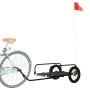 Fahrradanhänger aus schwarzem Eisen, 122 x 53 x 31 cm von vidaXL, Fahrradanhänger - Ref: Foro24-94201, Preis: 69,73 €, Rabatt: %