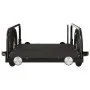 Remolque para bicicleta hierro negro 122x53x31 cm de vidaXL, Remolques para bicicletas - Ref: Foro24-94201, Precio: 69,73 €, ...
