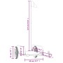Remolque para bicicleta hierro negro 122x53x31 cm de vidaXL, Remolques para bicicletas - Ref: Foro24-94201, Precio: 66,02 €, ...