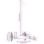 Remolque para bicicleta hierro negro 122x53x31 cm de vidaXL, Remolques para bicicletas - Ref: Foro24-94201, Precio: 69,73 €, ...