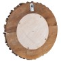 Round teak wall mirror 40 cm by vidaXL, Mirrors - Ref: Foro24-288801, Price: 39,83 €, Discount: %