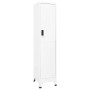 White steel locker 38x45x180 cm by vidaXL, Lockers and storage cabinets - Ref: Foro24-339772, Price: 154,44 €, Discount: %