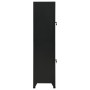 Taquilla de acero negro 38x45x180 cm de vidaXL, Taquillas y armarios de almacenamiento - Ref: Foro24-339778, Precio: 159,03 €...