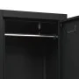 Taquilla de acero negro 38x45x180 cm de vidaXL, Taquillas y armarios de almacenamiento - Ref: Foro24-339778, Precio: 150,37 €...