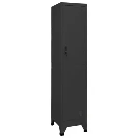 Anthrazitgrauer Stahlspind 38x45x180 cm von vidaXL, Schließfächer und Lagerschränke - Ref: Foro24-339775, Preis: 163,79 €, Ra...