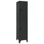 Anthracite gray steel locker 38x45x180 cm by vidaXL, Lockers and storage cabinets - Ref: Foro24-339779, Price: 151,70 €, Disc...