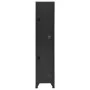 Anthracite gray steel locker 38x45x180 cm by vidaXL, Lockers and storage cabinets - Ref: Foro24-339779, Price: 151,70 €, Disc...