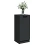 Aparador de madera contrachapada negro 30x30x70 cm de vidaXL, Aparadores - Ref: Foro24-811136, Precio: 72,98 €, Descuento: %