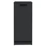 Aparador de madera contrachapada negro 30x30x70 cm de vidaXL, Aparadores - Ref: Foro24-811136, Precio: 72,98 €, Descuento: %