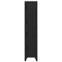 Taquilla de acero negro 38x45x180 cm de vidaXL, Taquillas y armarios de almacenamiento - Ref: Foro24-339786, Precio: 171,87 €...