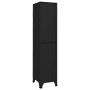 Taquilla de acero negro 38x45x180 cm de vidaXL, Taquillas y armarios de almacenamiento - Ref: Foro24-339786, Precio: 171,87 €...