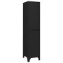 Taquilla de acero negro 38x45x180 cm de vidaXL, Taquillas y armarios de almacenamiento - Ref: Foro24-339786, Precio: 193,49 €...