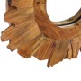 Round teak wall mirror 40 cm by vidaXL, Mirrors - Ref: Foro24-288803, Price: 59,98 €, Discount: %