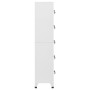 Hellgrauer Stahlspind 38x40x180 cm von vidaXL, Schließfächer und Lagerschränke - Ref: Foro24-339789, Preis: 202,58 €, Rabatt: %