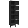 Schwarzer Stahlspind 38x40x180 cm von vidaXL, Schließfächer und Lagerschränke - Ref: Foro24-339790, Preis: 175,12 €, Rabatt: %