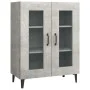 Aparador de madera de ingeniería gris hormigón 69,5x34x90 cm de vidaXL, Aparadores - Ref: Foro24-812127, Precio: 73,74 €, Des...