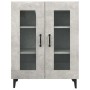 Aparador de madera de ingeniería gris hormigón 69,5x34x90 cm de vidaXL, Aparadores - Ref: Foro24-812127, Precio: 74,64 €, Des...